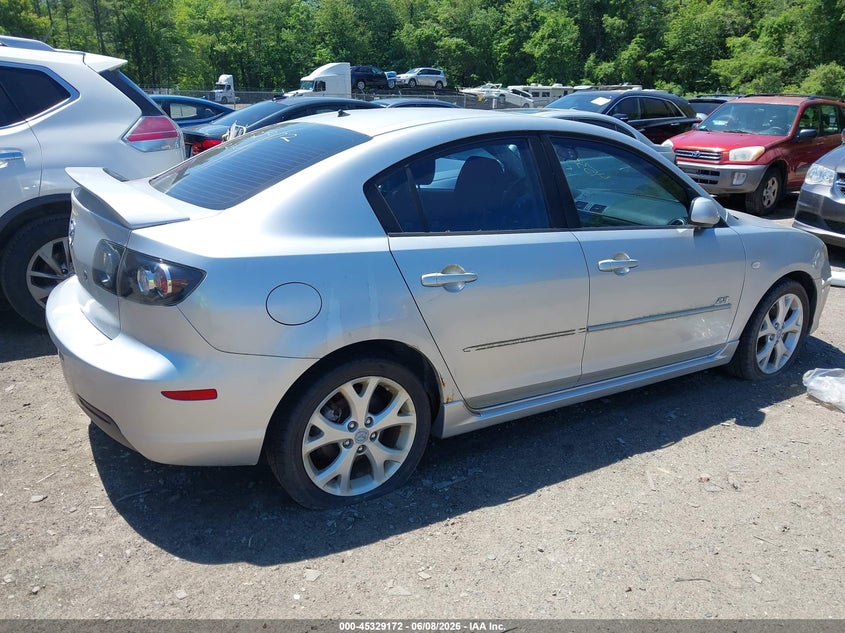 2008 Mazda 3 VIN JM1BK324081110184 IAAI salvage auction — NORMAL WEAR, Clear (Massachusetts), sold $400 on 2026-07-14 (photo 4)