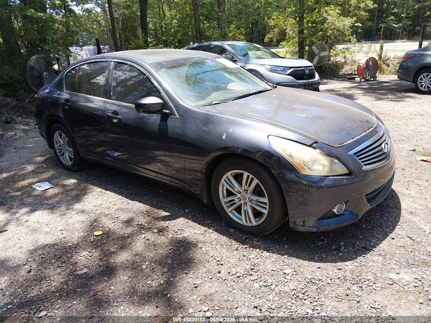 2011 Infiniti G VIN JN1CV6ARXBM353293 IAAI salvage auction — NORMAL WEAR, Clear (Virginia), sold $350 on 2026-07-14 (photo 1)