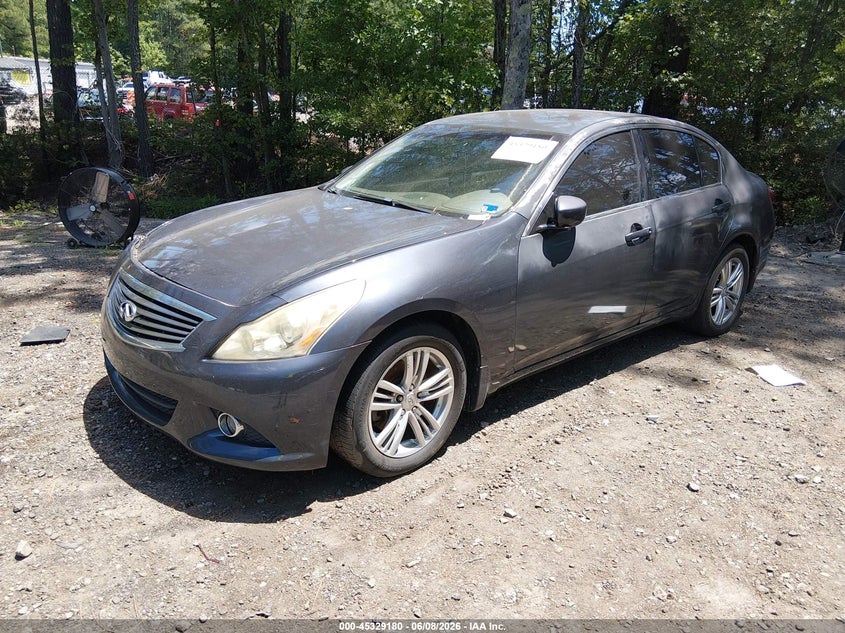 2011 Infiniti G VIN JN1CV6ARXBM353293 IAAI salvage auction — NORMAL WEAR, Clear (Virginia), sold $350 on 2026-07-14 (photo 2)