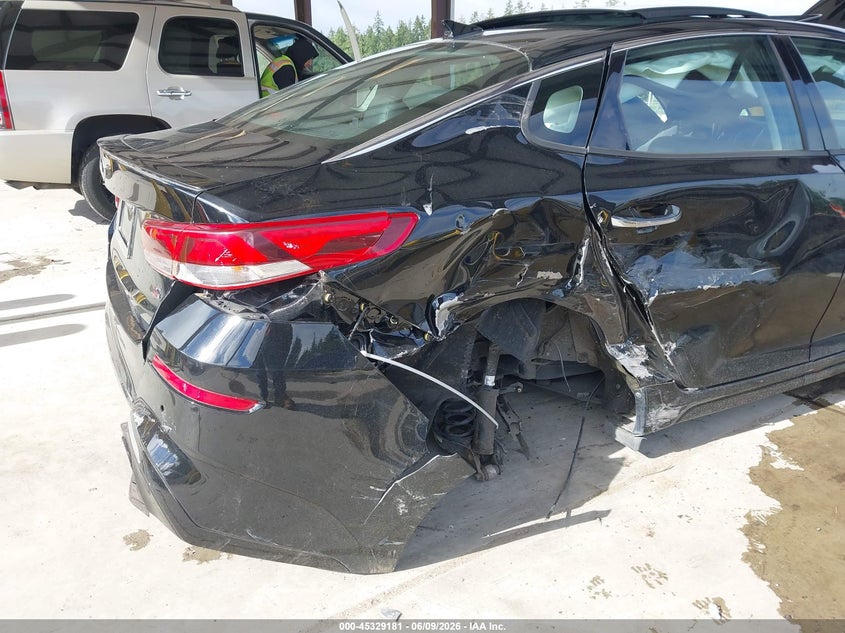 2019 Kia Optima VIN 5XXGT4L38KG287043 IAAI salvage auction — RIGHT REAR, Salvage Title, sold $1,850 on 2026-07-08 (photo 6)