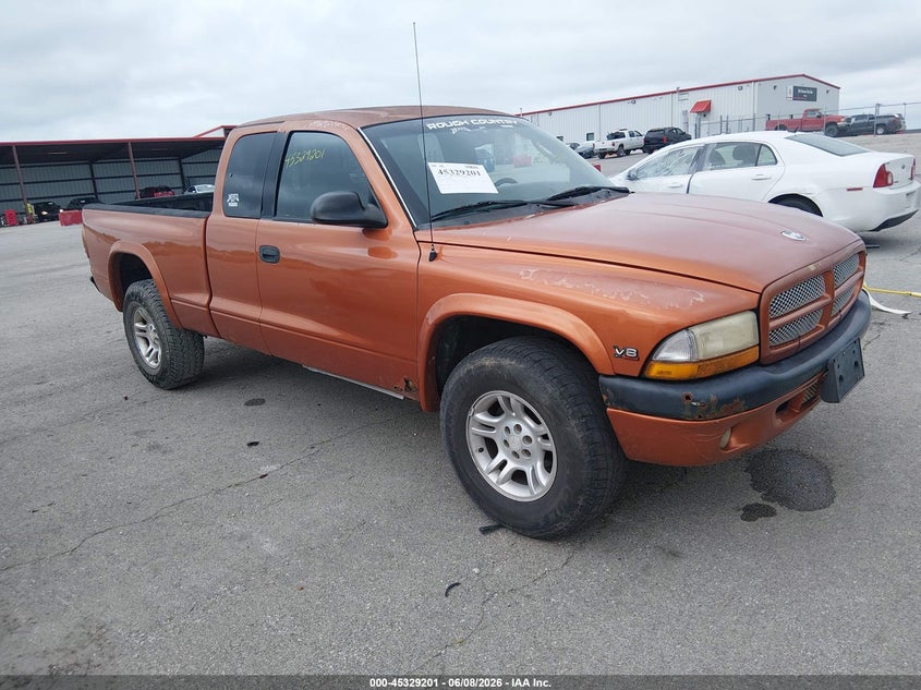 2000 Dodge Dakota VIN 1B7GG22N6YS610192 IAAI salvage auction — NORMAL WEAR, Repossessed (Missouri), sold $425 on 2026-07-09 (photo 1)