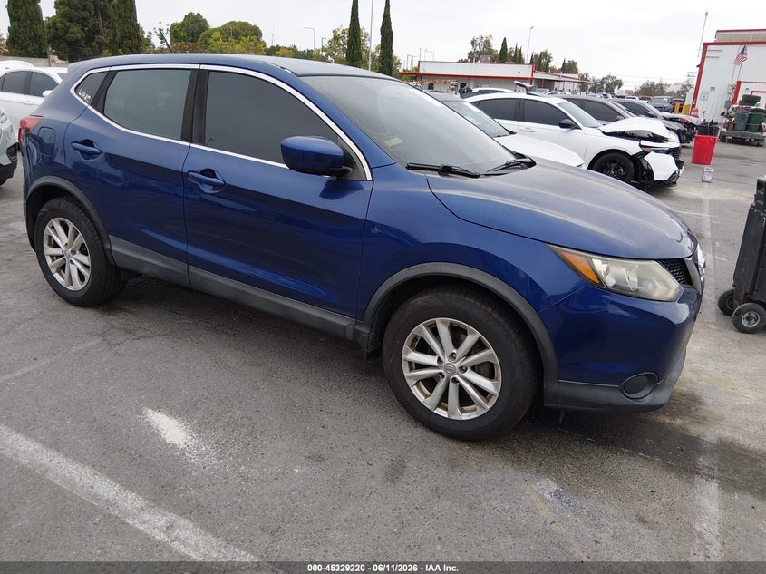 2018 Nissan Rogue VIN JN1BJ1CP1JW104048 IAAI salvage auction — LEFT REAR, Salvage Title, sold $1,850 on 2026-07-23 (photo 1)
