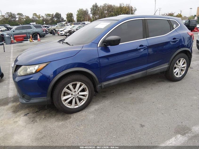 2018 Nissan Rogue VIN JN1BJ1CP1JW104048 IAAI salvage auction — LEFT REAR, Salvage Title, sold $1,850 on 2026-07-23 (photo 2)