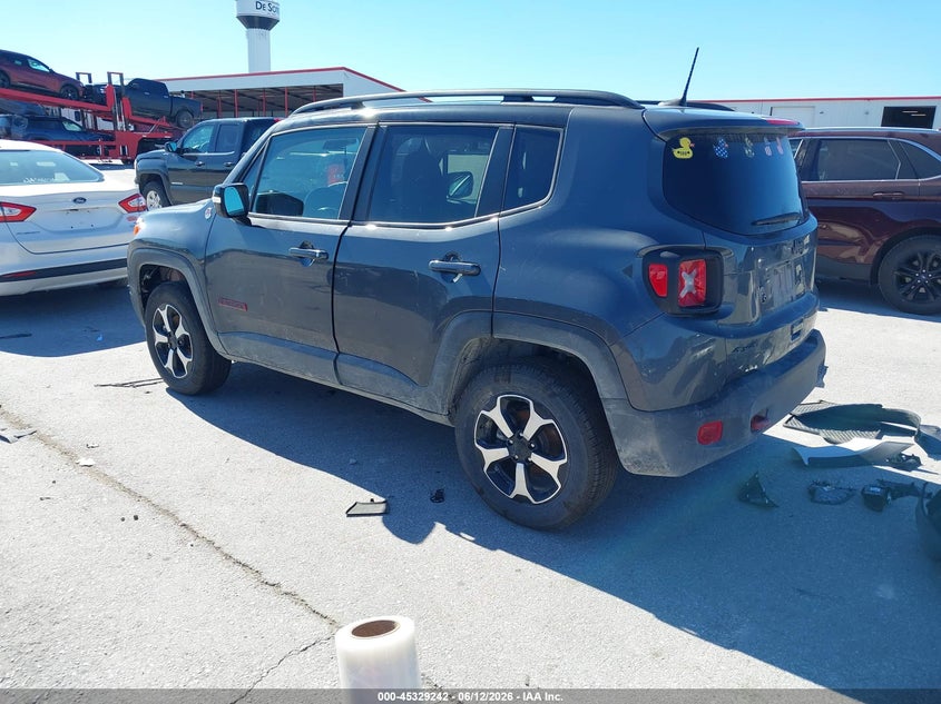 2022 Jeep Renegade VIN ZACNJDC11NPN71333 IAAI salvage auction — VANDALISM, Salvage (Iowa), sold $525 on 2026-07-28 (photo 3)