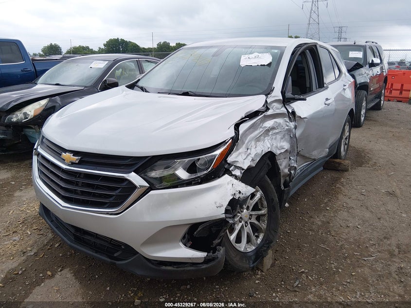 2018 Chevrolet Equinox VIN 2GNAXHEVXJ6249229 IAAI salvage auction — LEFT SIDE, Salvage Title, sold $1,550 on 2026-07-19 (photo 2)