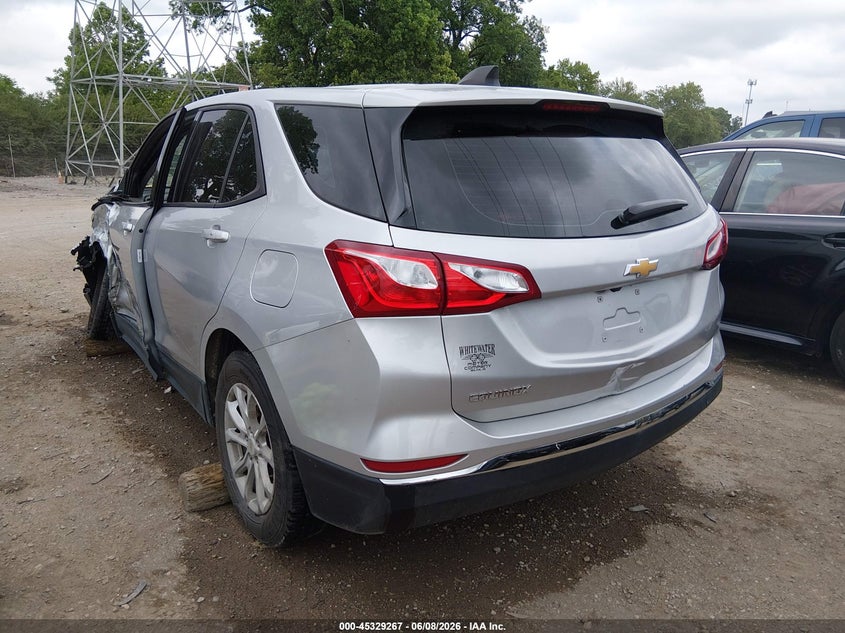 2018 Chevrolet Equinox VIN 2GNAXHEVXJ6249229 IAAI salvage auction — LEFT SIDE, Salvage Title, sold $1,550 on 2026-07-19 (photo 3)