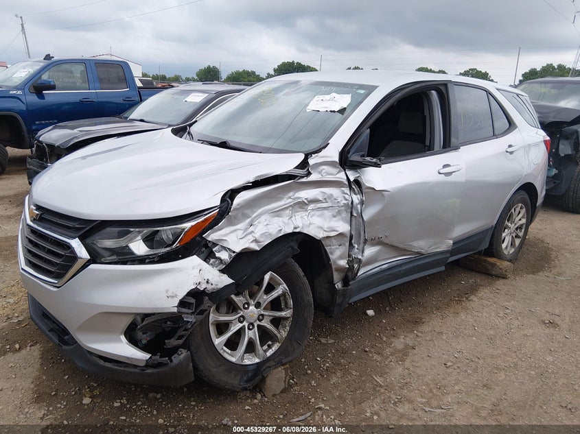 2018 Chevrolet Equinox VIN 2GNAXHEVXJ6249229 IAAI salvage auction — LEFT SIDE, Salvage Title, sold $1,550 on 2026-07-19 (photo 6)