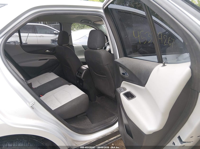 2018 Chevrolet Equinox VIN 2GNAXHEVXJ6249229 IAAI salvage auction — LEFT SIDE, Salvage Title, sold $1,550 on 2026-07-19 (photo 8)