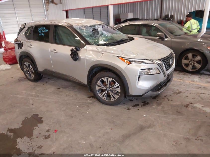 2023 Nissan Rogue VIN JN8BT3BA3PW424758 IAAI salvage auction — ROLLOVER, Salvage (Texas), sold $2,925 on 2026-07-08 (photo 1)