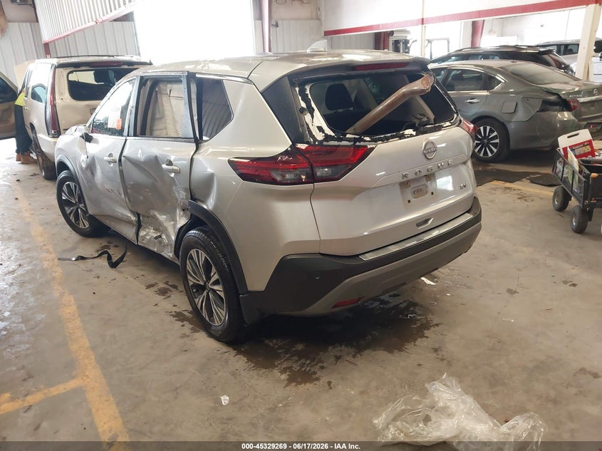 2023 Nissan Rogue VIN JN8BT3BA3PW424758 IAAI salvage auction — ROLLOVER, Salvage (Texas), sold $2,925 on 2026-07-08 (photo 3)