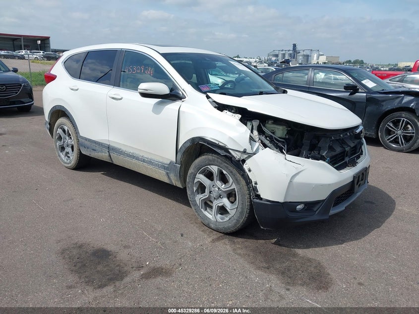 2018 Honda Cr-v VIN 2HKRW2H81JH654750 IAAI salvage auction — RIGHT FRONT, Salvage (Minnesota), sold $7,200 on 2026-07-26 (photo 1)