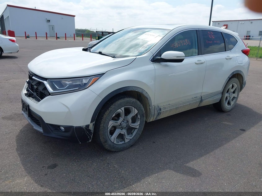 2018 Honda Cr-v VIN 2HKRW2H81JH654750 IAAI salvage auction — RIGHT FRONT, Salvage (Minnesota), sold $7,200 on 2026-07-26 (photo 2)