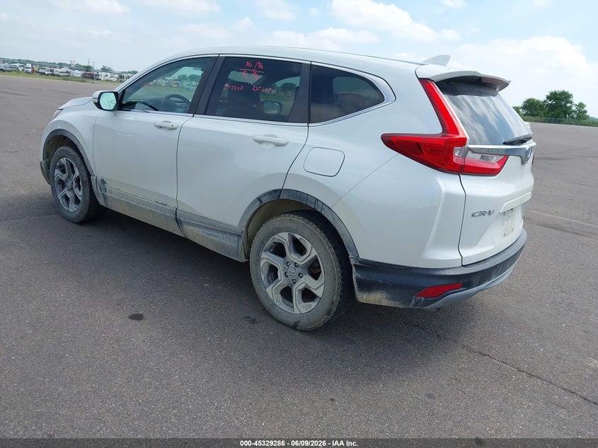 2018 Honda Cr-v VIN 2HKRW2H81JH654750 IAAI salvage auction — RIGHT FRONT, Salvage (Minnesota), sold $7,200 on 2026-07-26 (photo 3)