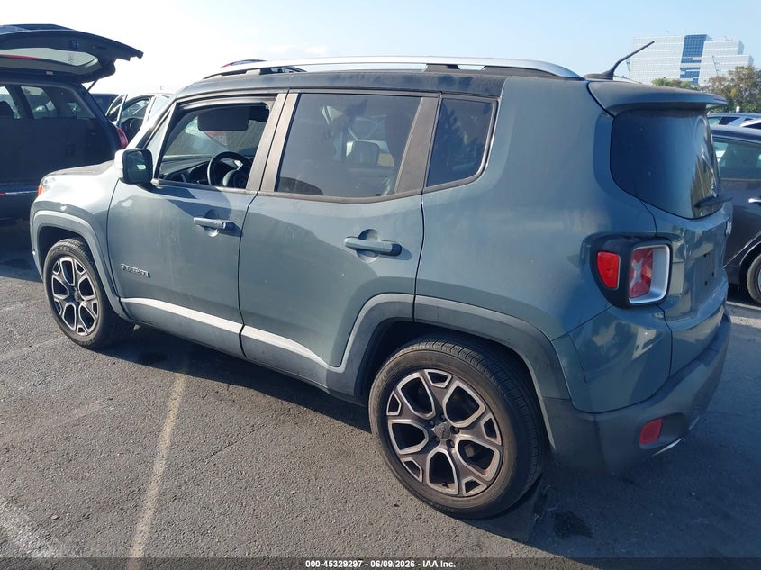 2017 Jeep Renegade VIN ZACCJADB8HPE98546 IAAI salvage auction — SIDE, Salvage Title, sold $1,600 on 2026-07-12 (photo 3)