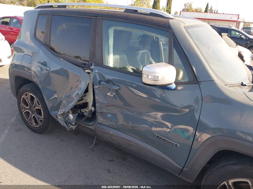 2017 Jeep Renegade VIN ZACCJADB8HPE98546 IAAI salvage auction — SIDE, Salvage Title, sold $1,600 on 2026-07-12 (photo 6)