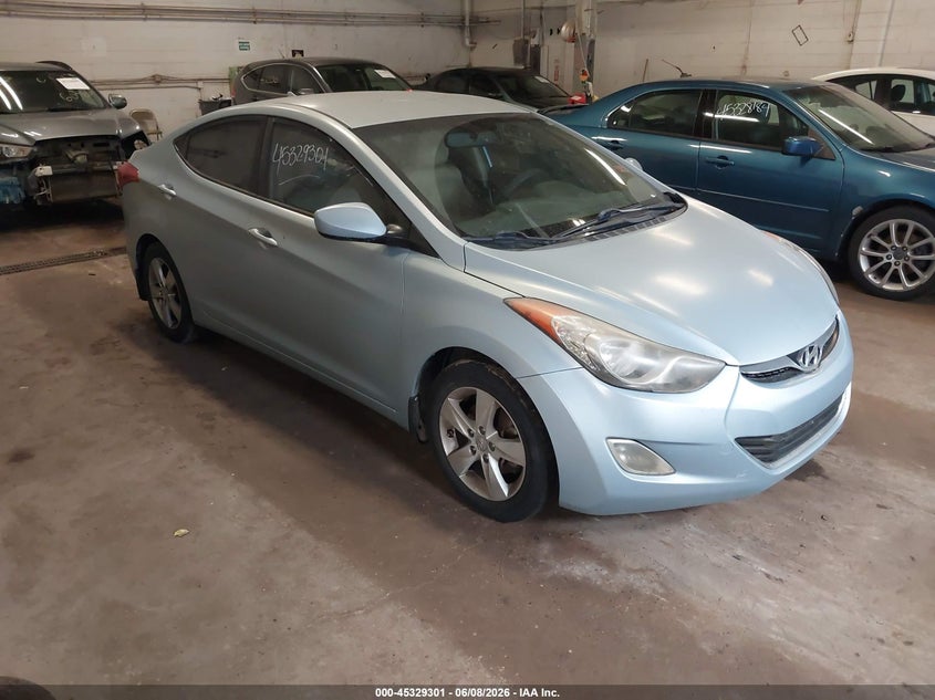 2013 Hyundai Elantra VIN KMHDH4AE0DU805132 IAAI salvage auction — NORMAL WEAR, Restored (Arizona), sold $950 on 2026-07-08 (photo 1)