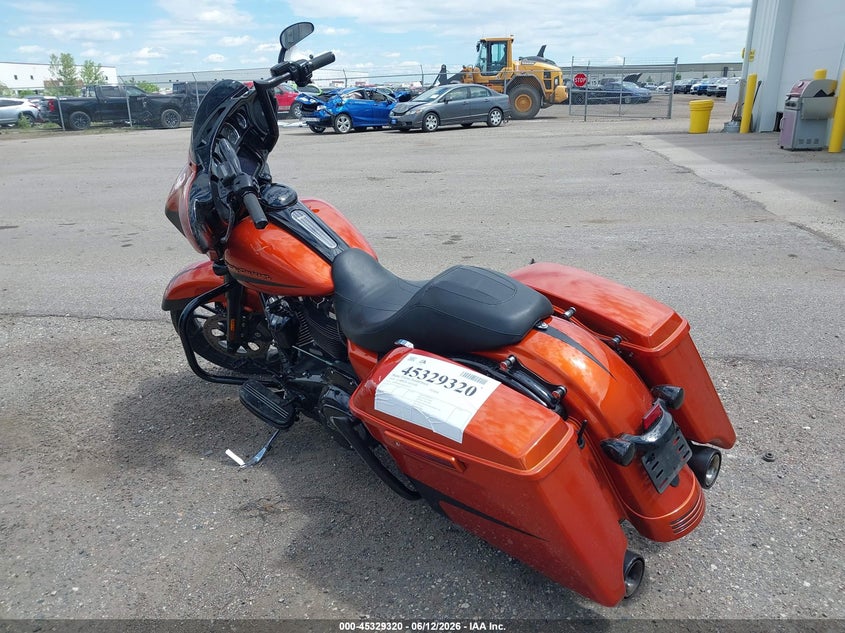 2019 Harley-davidson Street glide VIN 1HD1KRP13KB626374 IAAI salvage auction — LEFT FRONT, Salvage (North Dakota), sold $9,800 on 2026-07-16 (photo 3)