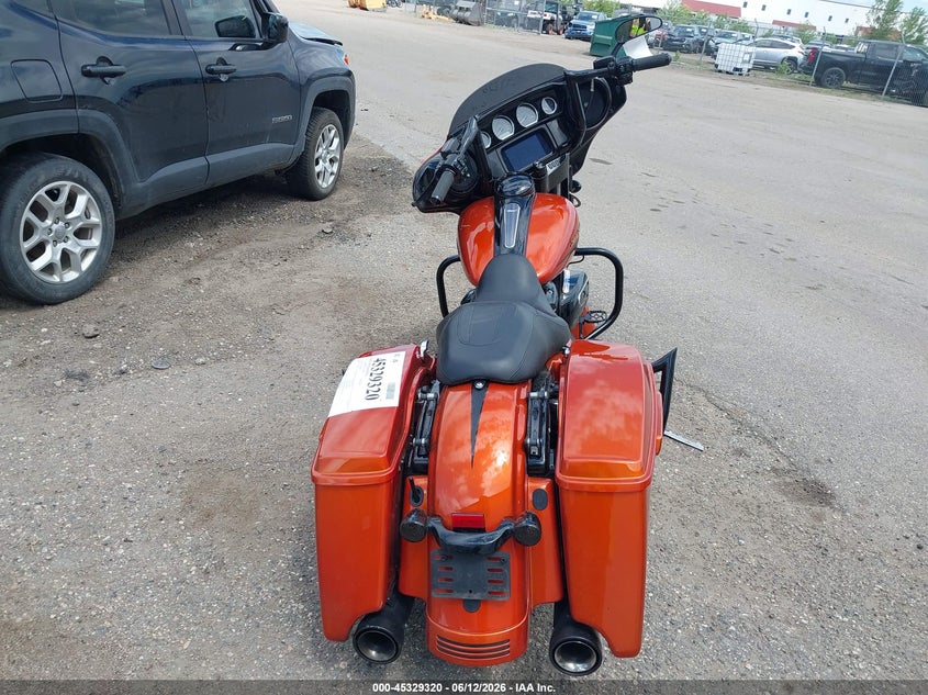 2019 Harley-davidson Street glide VIN 1HD1KRP13KB626374 IAAI salvage auction — LEFT FRONT, Salvage (North Dakota), sold $9,800 on 2026-07-16 (photo 6)
