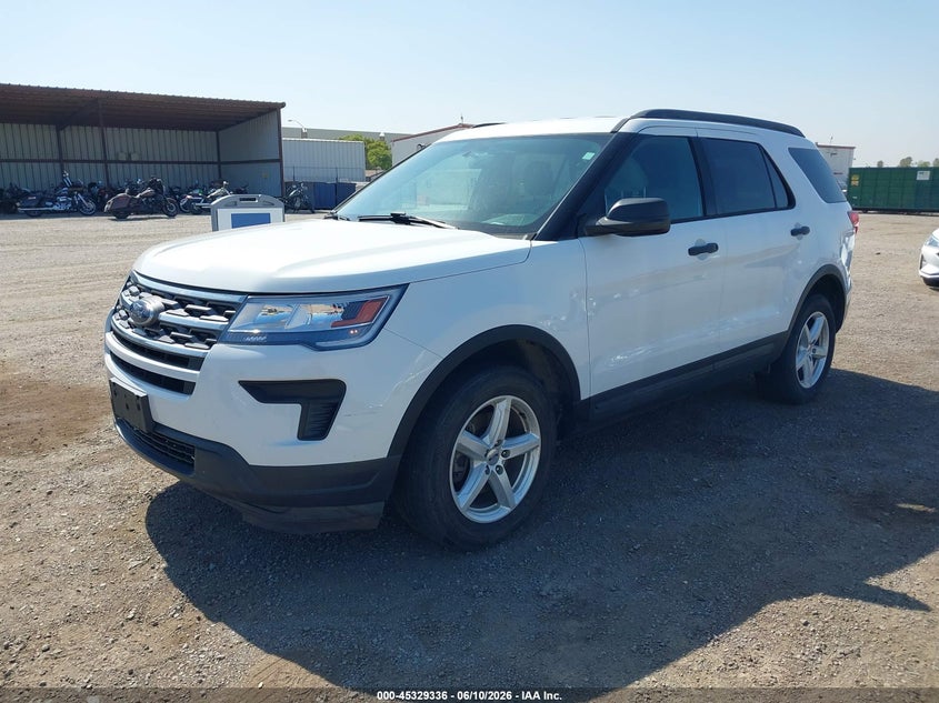 2018 Ford Explorer VIN 1FM5K8BH7JGC45299 IAAI salvage auction — NORMAL WEAR, Sf97 (California), sold $8,400 on 2026-07-28 (photo 2)