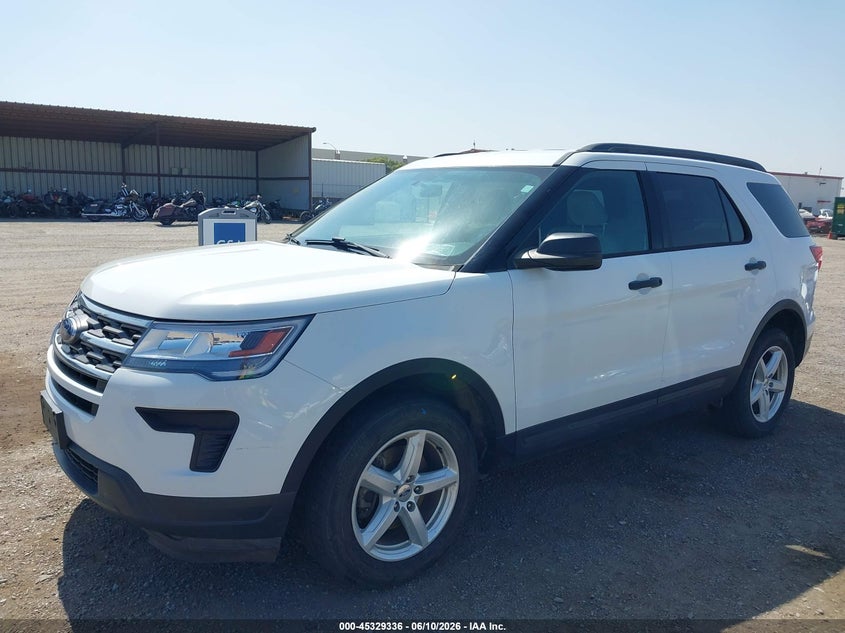 2018 Ford Explorer VIN 1FM5K8BH7JGC45299 IAAI salvage auction — NORMAL WEAR, Sf97 (California), sold $8,400 on 2026-07-28 (photo 6)