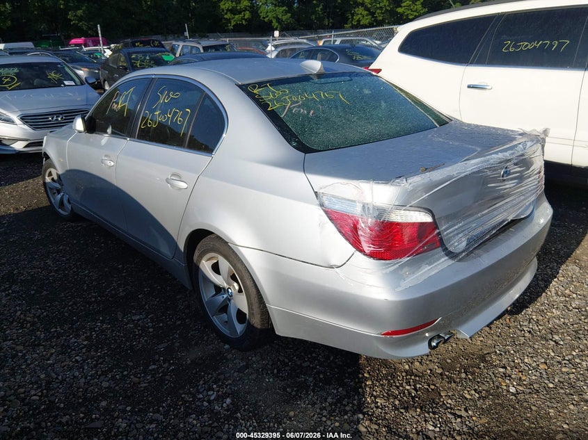2004 BMW 5 series VIN WBANA73524B803919 IAAI salvage auction — FRONT & REAR, Bill Of Sale (New York), sold $450 on 2026-07-14 (photo 3)