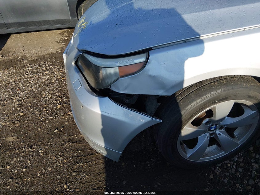 2004 BMW 5 series VIN WBANA73524B803919 IAAI salvage auction — FRONT & REAR, Bill Of Sale (New York), sold $450 on 2026-07-14 (photo 6)