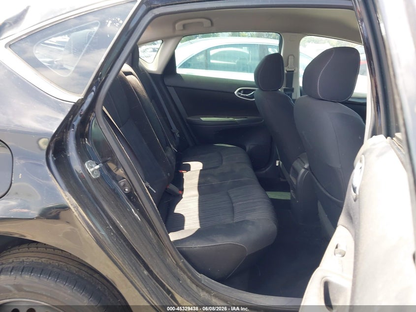 2016 Nissan Sentra VIN 3N1AB7APXGY218887 IAAI salvage auction — NORMAL WEAR, Salvage Title, sold $900 on 2026-07-09 (photo 8)