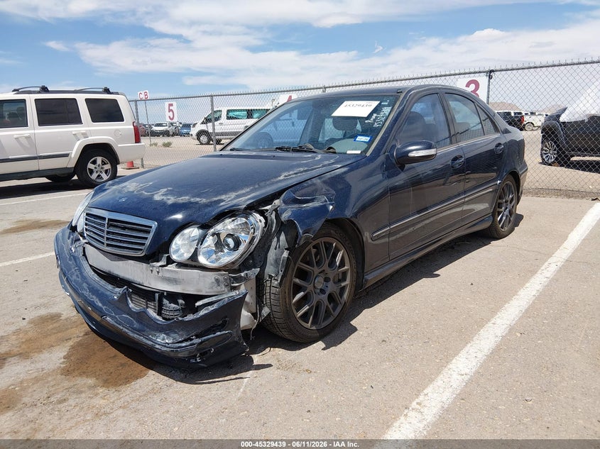2005 Mercedes-benz C-klasse VIN WDBRF40J05F680751 IAAI salvage auction — LEFT FRONT, Salvage (Texas), sold $400 on 2026-07-08 (photo 2)