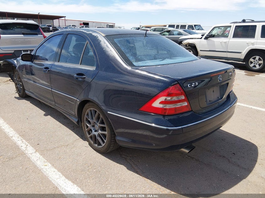 2005 Mercedes-benz C-klasse VIN WDBRF40J05F680751 IAAI salvage auction — LEFT FRONT, Salvage (Texas), sold $400 on 2026-07-08 (photo 3)