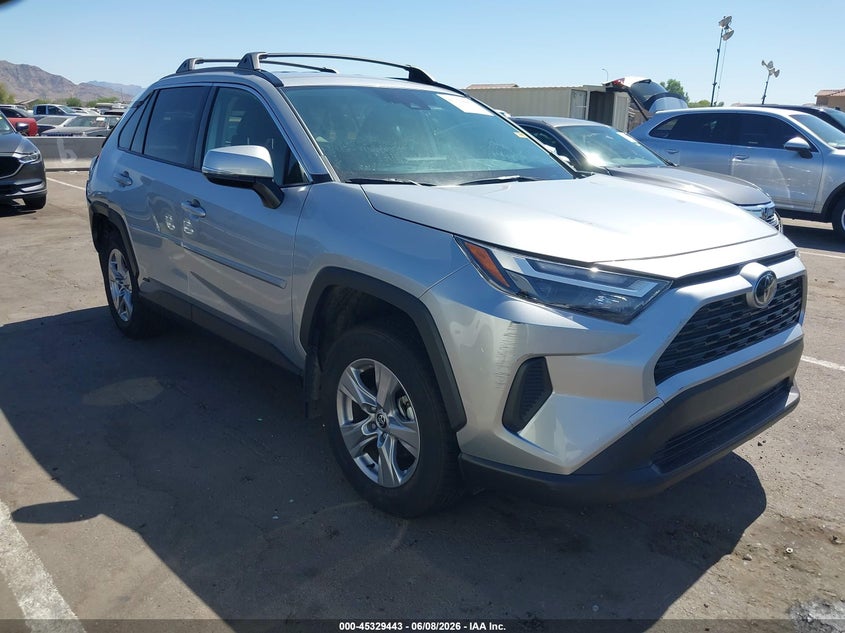 2025 Toyota Rav 4 VIN JTMRWRFV1SJ081147 IAAI salvage auction — REAR END, Salvage Title, sold $13,900 on 2026-07-21 (photo 1)