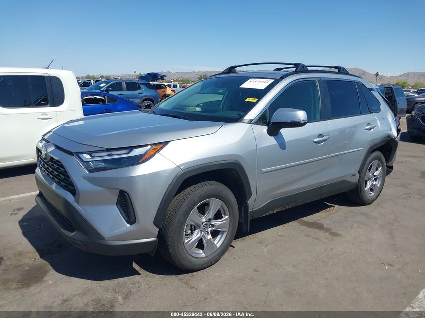 2025 Toyota Rav 4 VIN JTMRWRFV1SJ081147 IAAI salvage auction — REAR END, Salvage Title, sold $13,900 on 2026-07-21 (photo 2)
