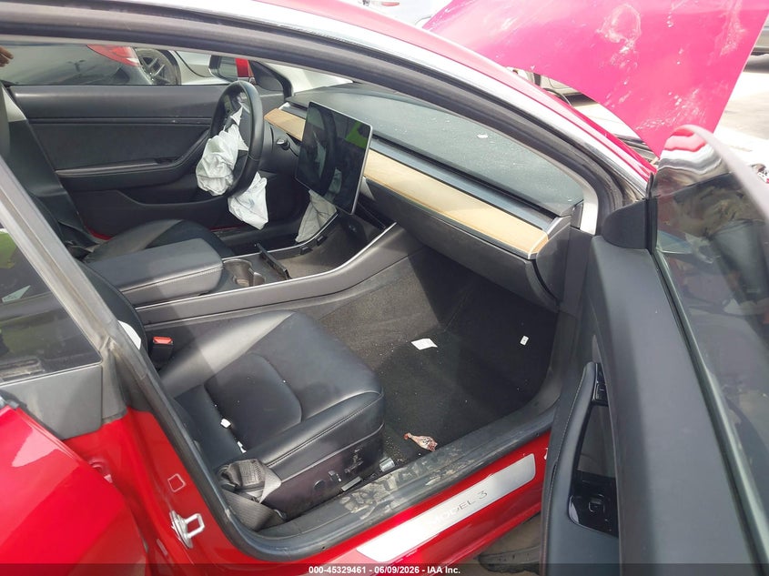 2018 Tesla Model 3 VIN 5YJ3E1EA5JF018132 IAAI salvage auction — FRONT & REAR, Salvage Title, sold $2,750 on 2026-07-09 (photo 5)