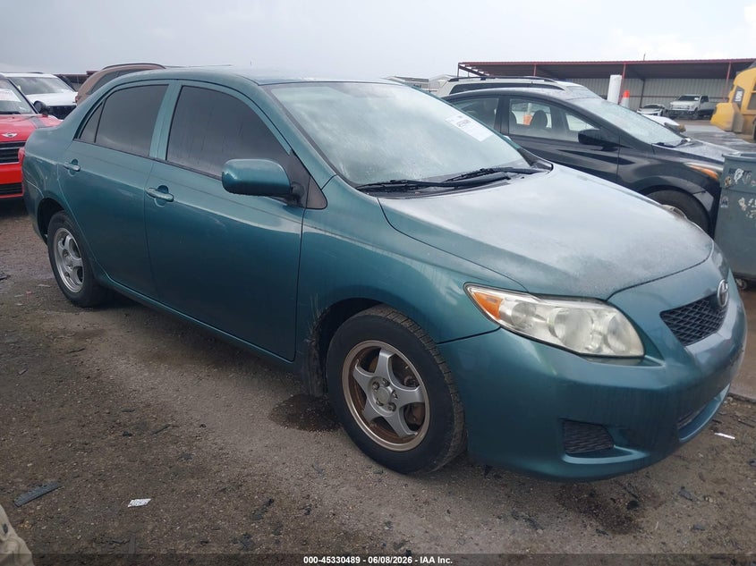 2009 Toyota Corolla VIN JTDBL40E19J005668 IAAI salvage auction — NORMAL WEAR, Original (Texas), sold $1,700 on 2026-07-07 (photo 1)