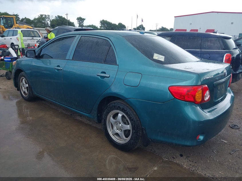 2009 Toyota Corolla VIN JTDBL40E19J005668 IAAI salvage auction — NORMAL WEAR, Original (Texas), sold $1,700 on 2026-07-07 (photo 3)