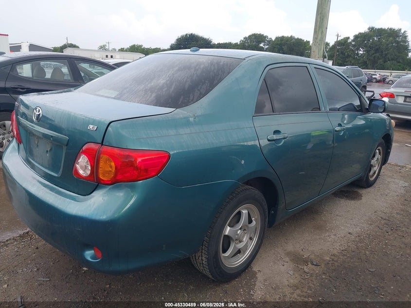 2009 Toyota Corolla VIN JTDBL40E19J005668 IAAI salvage auction — NORMAL WEAR, Original (Texas), sold $1,700 on 2026-07-07 (photo 4)