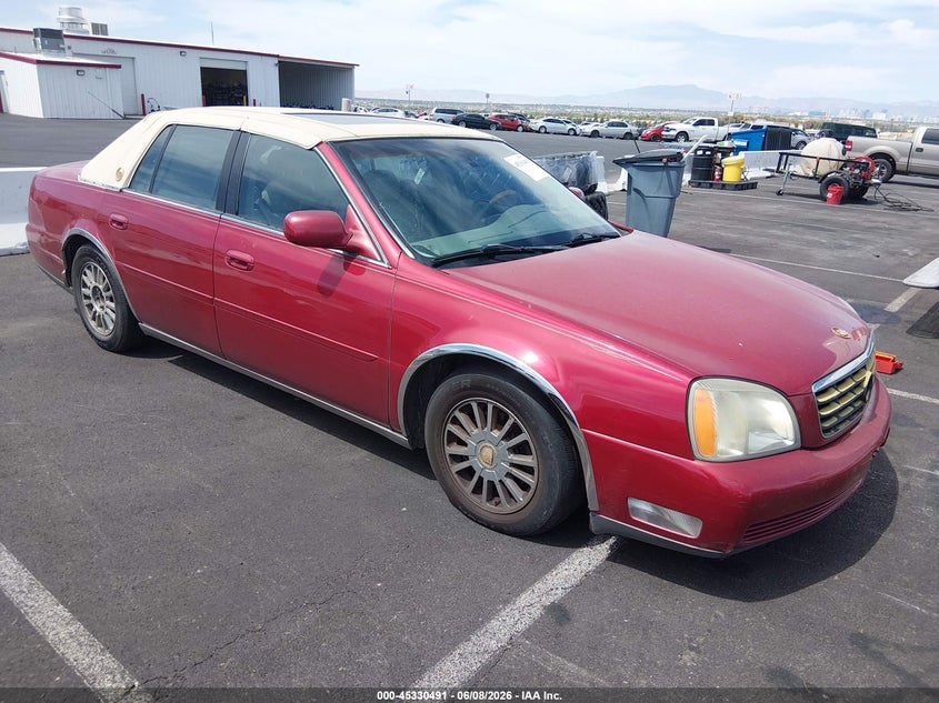2004 Cadillac Deville VIN 1G6KE54Y54U143390 IAAI salvage auction — NORMAL WEAR, Clear (Colorado), sold $425 on 2026-07-24 (photo 1)