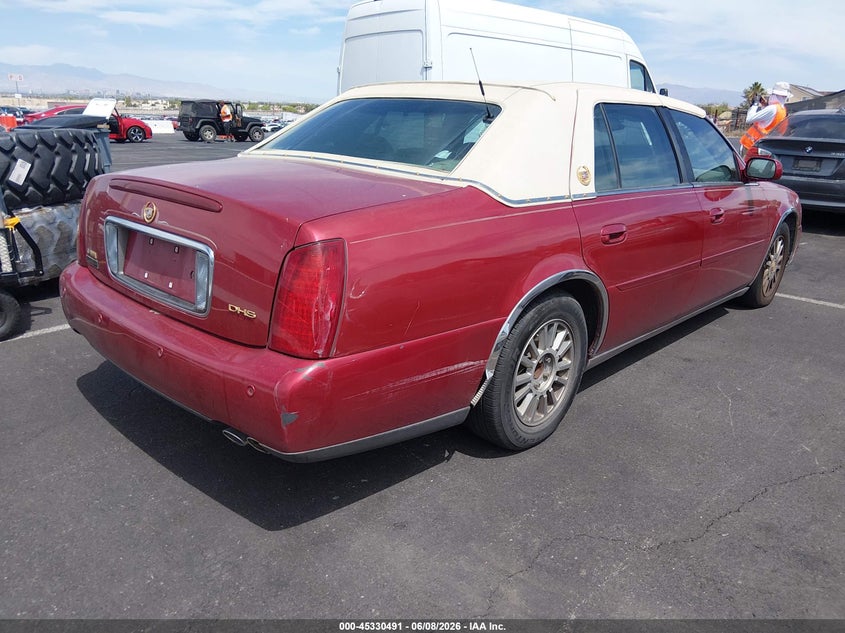 2004 Cadillac Deville VIN 1G6KE54Y54U143390 IAAI salvage auction — NORMAL WEAR, Clear (Colorado), sold $425 on 2026-07-24 (photo 4)