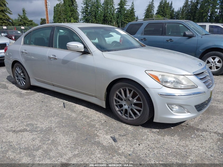 2012 Hyundai Genesis VIN KMHGC4DD4CU178125 IAAI salvage auction — NORMAL WEAR, Salvage Title, sold $475 on 2026-07-15 (photo 1)