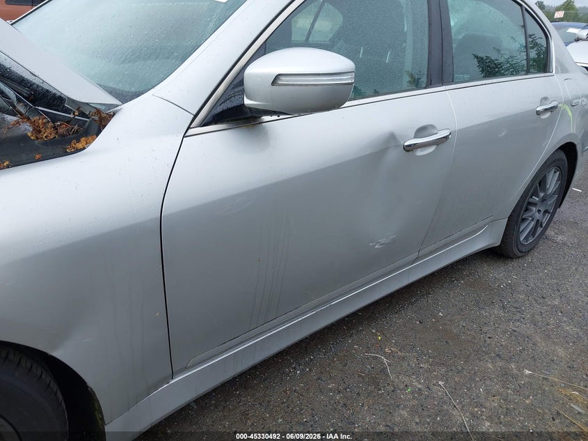 2012 Hyundai Genesis VIN KMHGC4DD4CU178125 IAAI salvage auction — NORMAL WEAR, Salvage Title, sold $475 on 2026-07-15 (photo 6)
