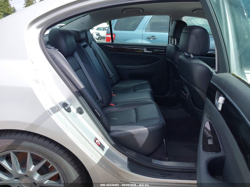 2012 Hyundai Genesis VIN KMHGC4DD4CU178125 IAAI salvage auction — NORMAL WEAR, Salvage Title, sold $475 on 2026-07-15 (photo 8)