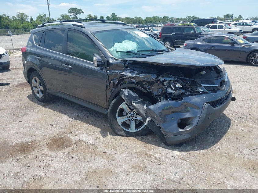 2015 Toyota Rav 4 VIN JTMWFREV9FD069952 IAAI salvage auction — FRONT END, Salvage Title, sold $2,775 on 2026-07-16 (photo 1)