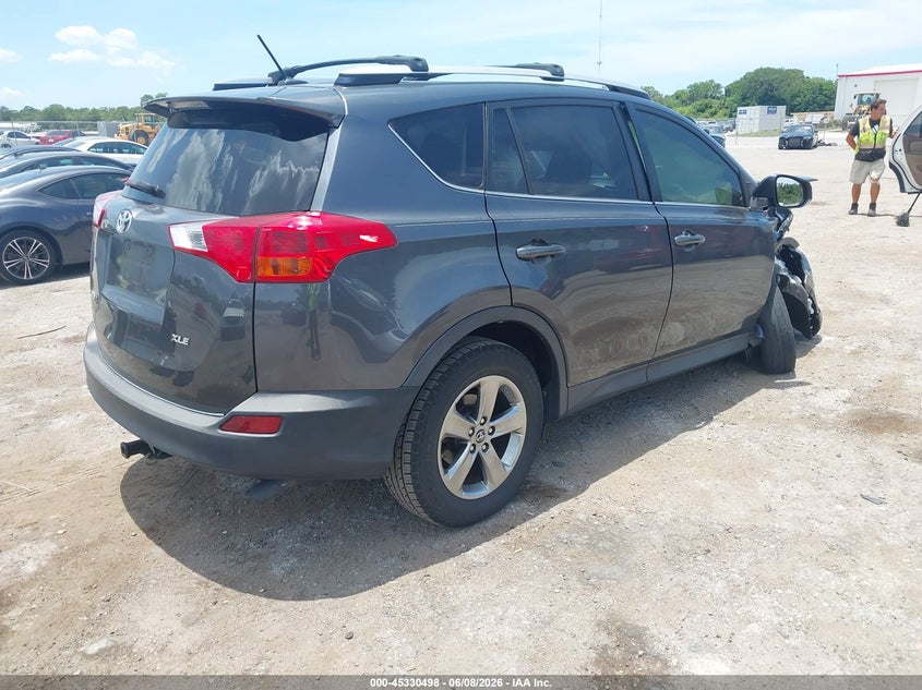 2015 Toyota Rav 4 VIN JTMWFREV9FD069952 IAAI salvage auction — FRONT END, Salvage Title, sold $2,775 on 2026-07-16 (photo 4)