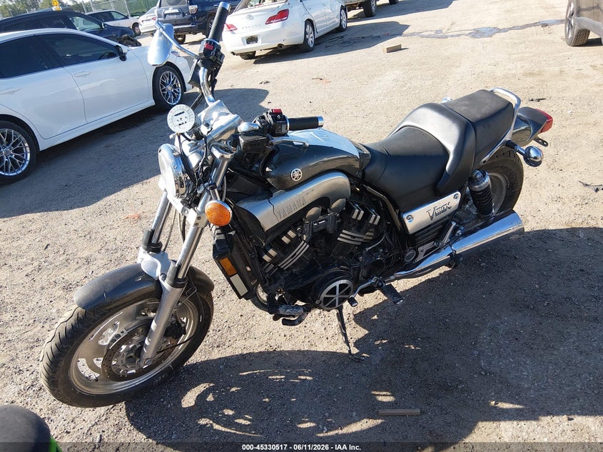2002 Yamaha VMX12 VIN JYA2WEE072A084663 IAAI salvage auction — ROLLOVER, Salvage (Kansas), sold $925 on 2026-07-10 (photo 2)