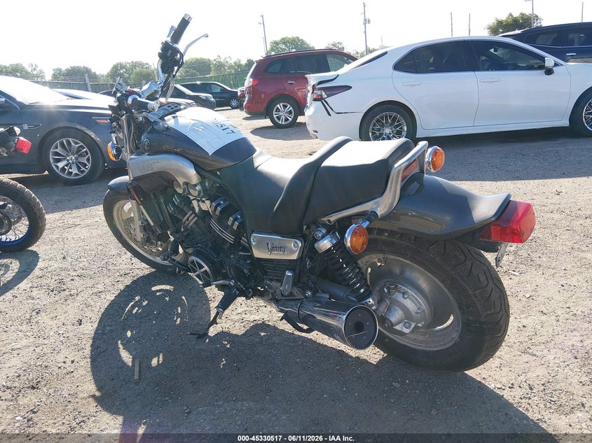 2002 Yamaha VMX12 VIN JYA2WEE072A084663 IAAI salvage auction — ROLLOVER, Salvage (Kansas), sold $925 on 2026-07-10 (photo 3)