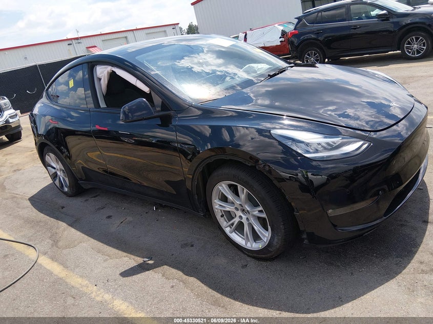 2021 Tesla Model y VIN 5YJYGDEE1MF209166 IAAI salvage auction — SIDE, Salvage (South Carolina), sold $7,700 on 2026-07-22 (photo 1)