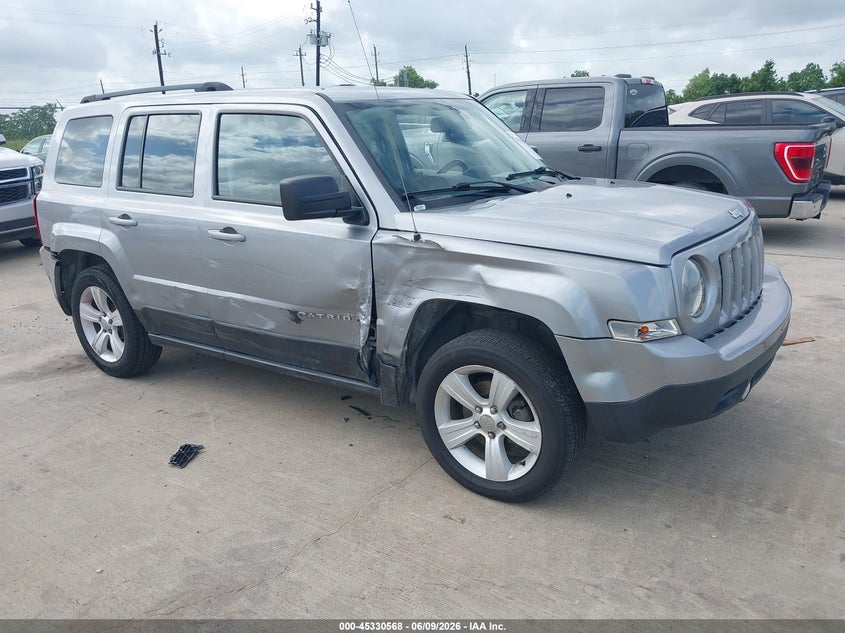 2016 Jeep Liberty (patriot) VIN 1C4NJPFA0GD640451 IAAI salvage auction — SIDE, Original (Texas), sold $1,100 on 2026-07-24 (photo 1)