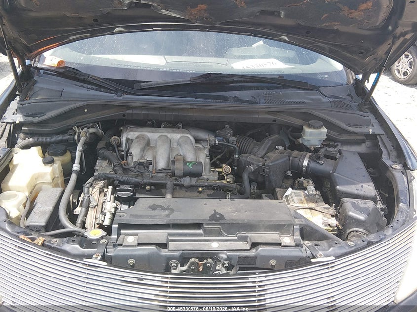 2006 Nissan Murano VIN JN8AZ08T66W422437 IAAI salvage auction — BIOHAZARD/CHEMICAL, Repossession Paperwork (Georgia), sold $225 on 2026-07-24 (photo 9)