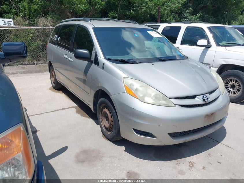 2006 Toyota Sienna VIN 5TDZA23C36S413803 IAAI salvage auction — NORMAL WEAR, Original (Texas), sold $1,100 on 2026-07-20 (photo 1)