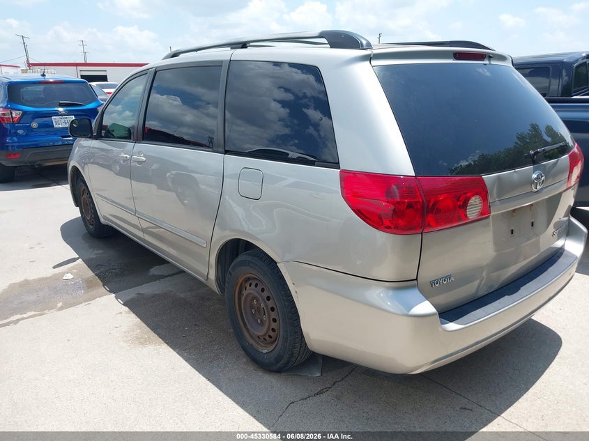2006 Toyota Sienna VIN 5TDZA23C36S413803 IAAI salvage auction — NORMAL WEAR, Original (Texas), sold $1,100 on 2026-07-20 (photo 3)