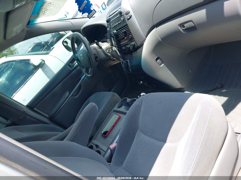 2006 Toyota Sienna VIN 5TDZA23C36S413803 IAAI salvage auction — NORMAL WEAR, Original (Texas), sold $1,100 on 2026-07-20 (photo 5)
